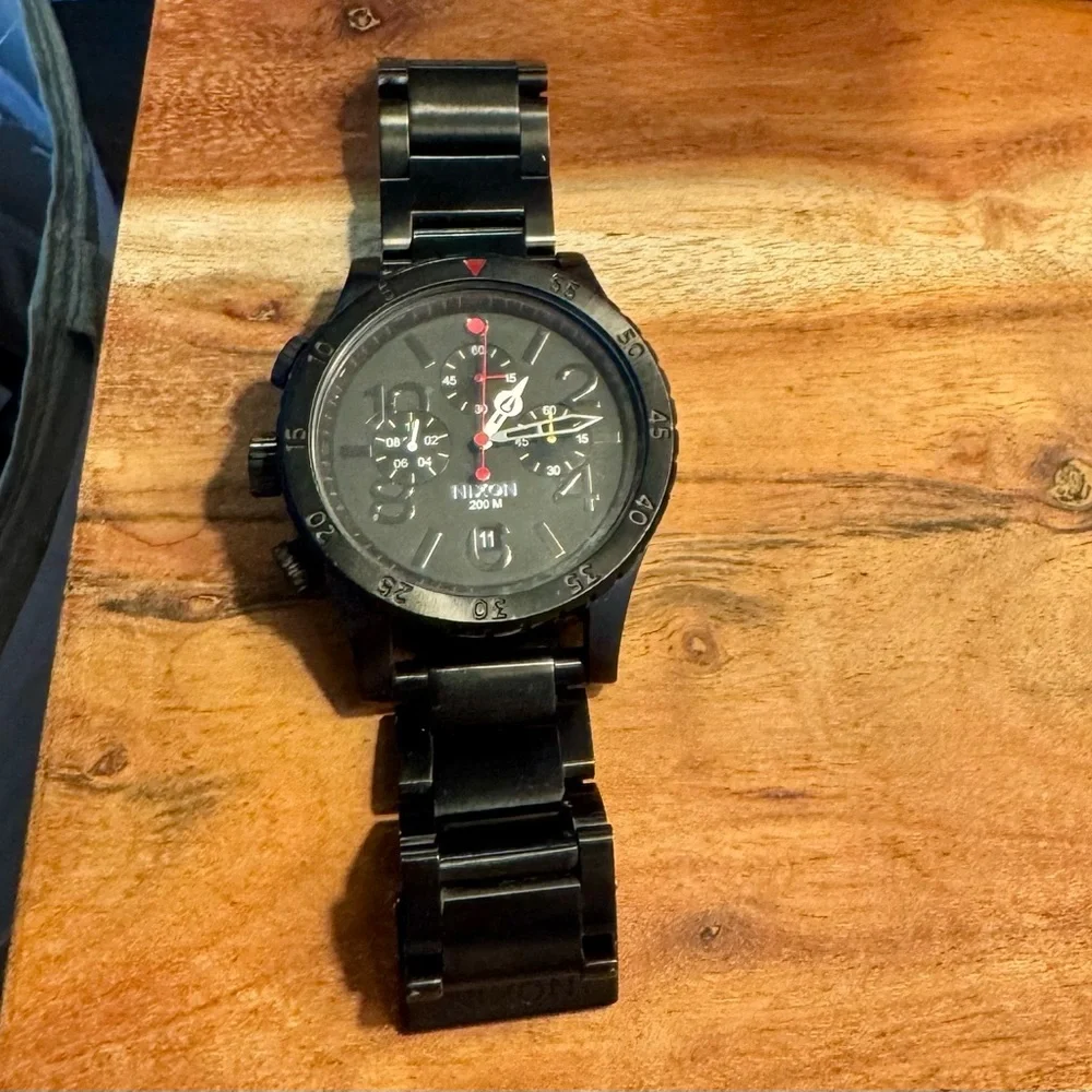 Nixon keep it fresh the 48-20 chrono 200m stainless steel japan movement 13C - Picture 3 of 7